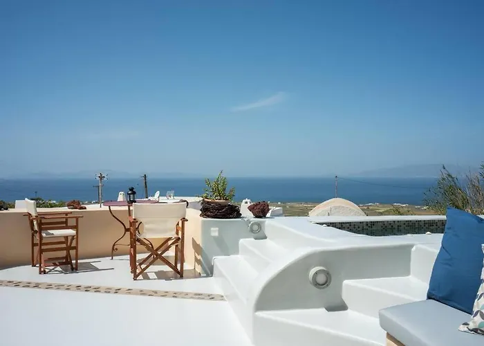 Casa Terra Vedema With Sunset Privacy Plunge Pool And 350 To 450 Mbps Starlink Internet Ия