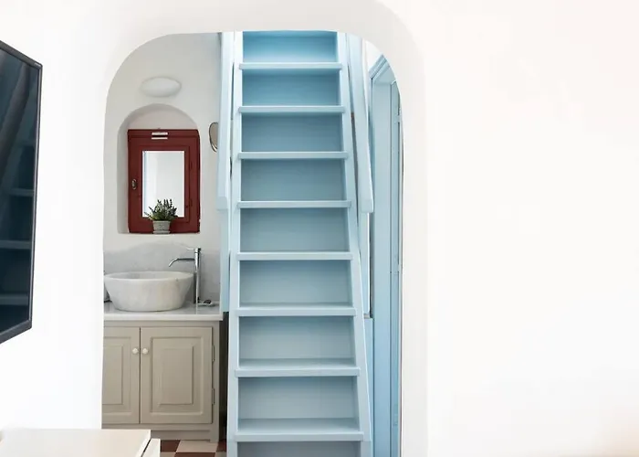 Casa Terra Vedema With Sunset Privacy Plunge Pool And 350 To 450 Mbps Starlink Internet * Ия